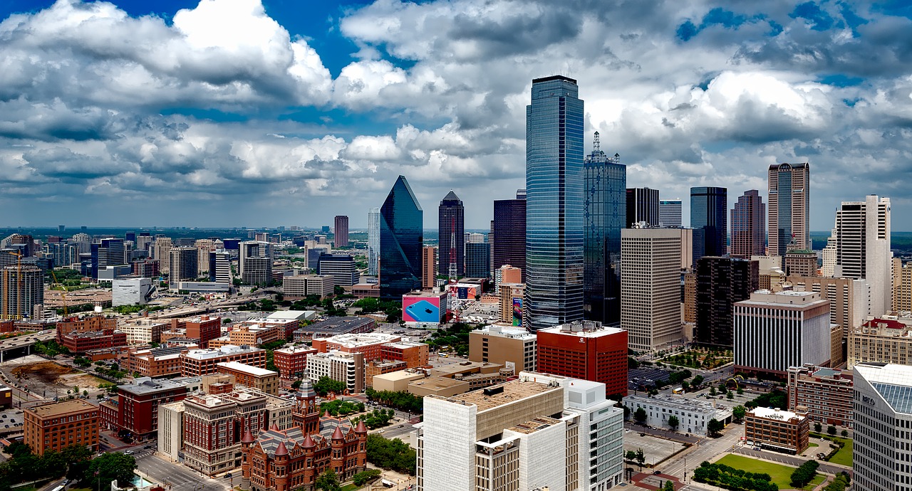 Image - dallas texas city cities urban