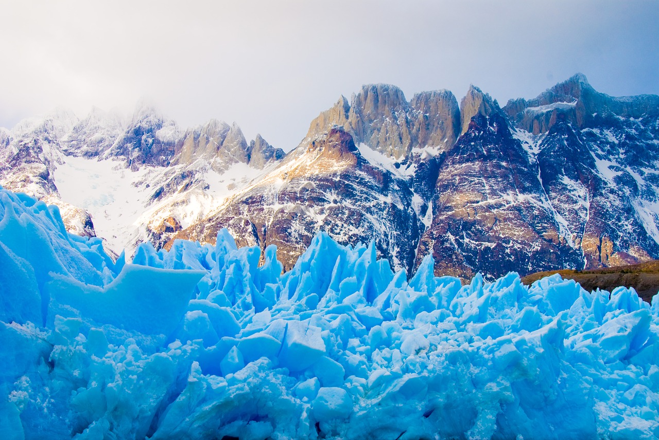 Image - glacier patagonia ice nature