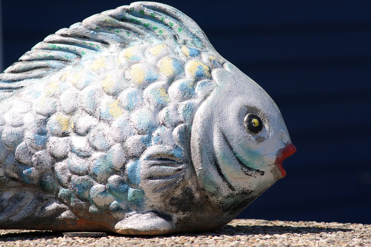 Image - fish sculpture scale helgoland