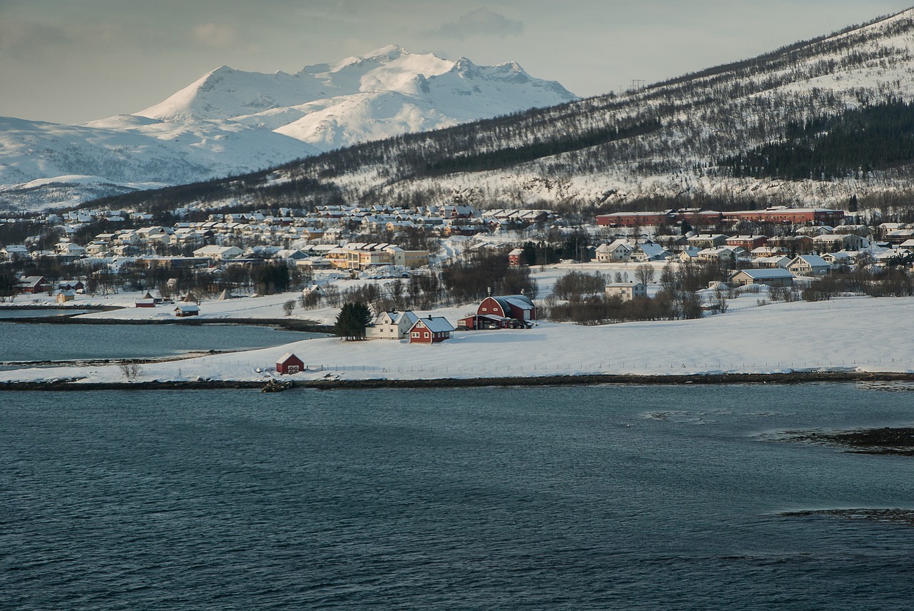 Image - norway tromso fjord lapland