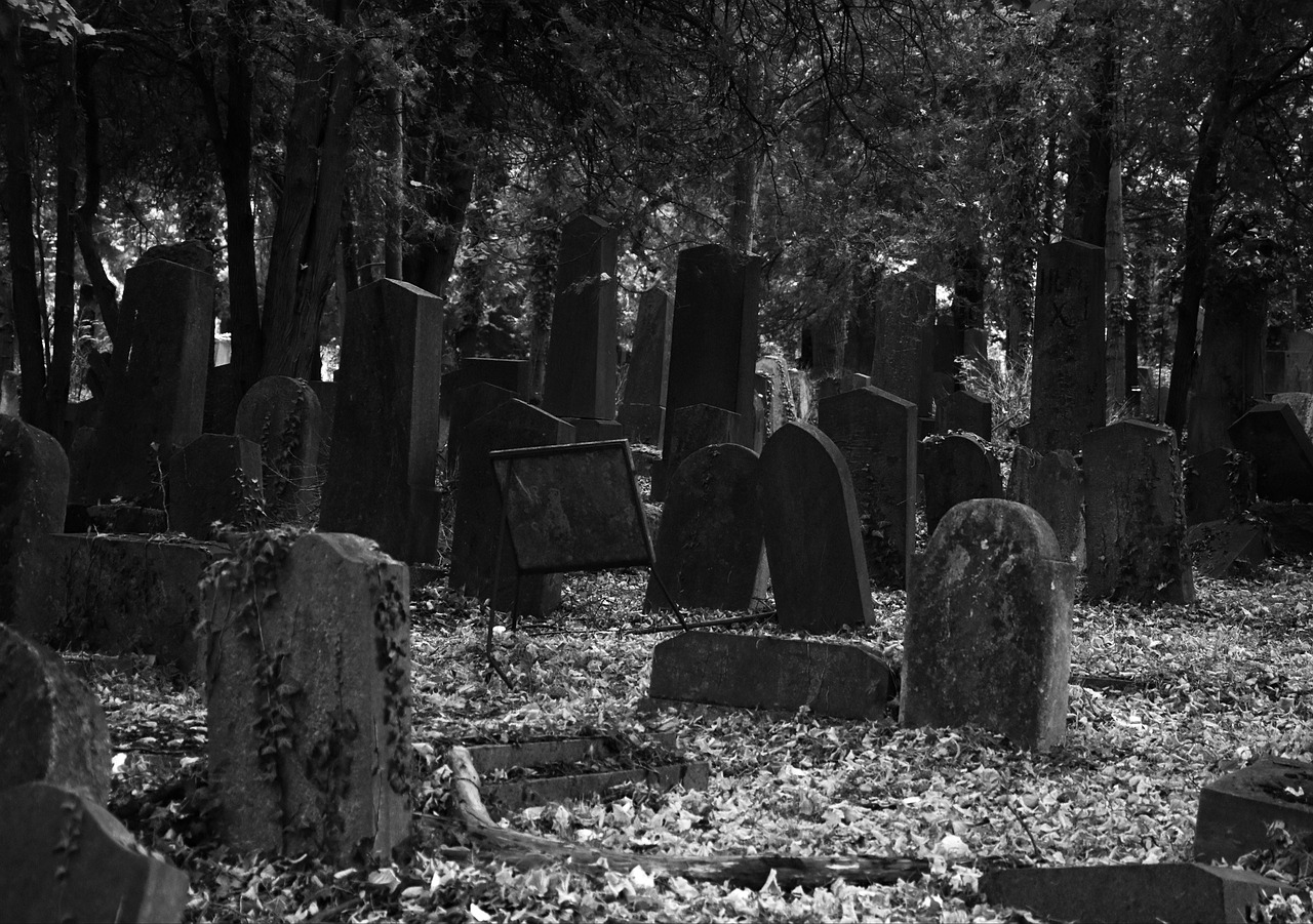 Image - cemetery tombstone death leave