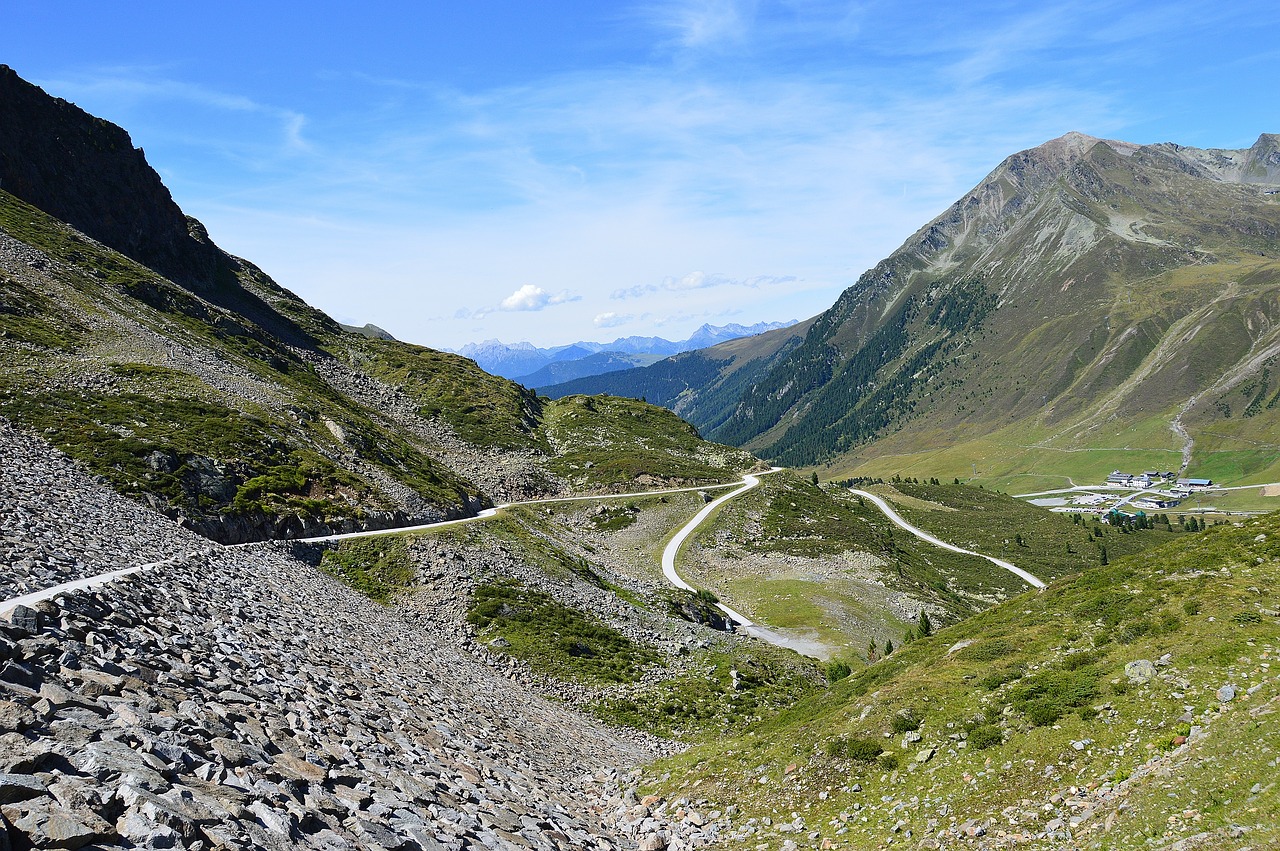 Image - kühtai tyrol mountains reservoir