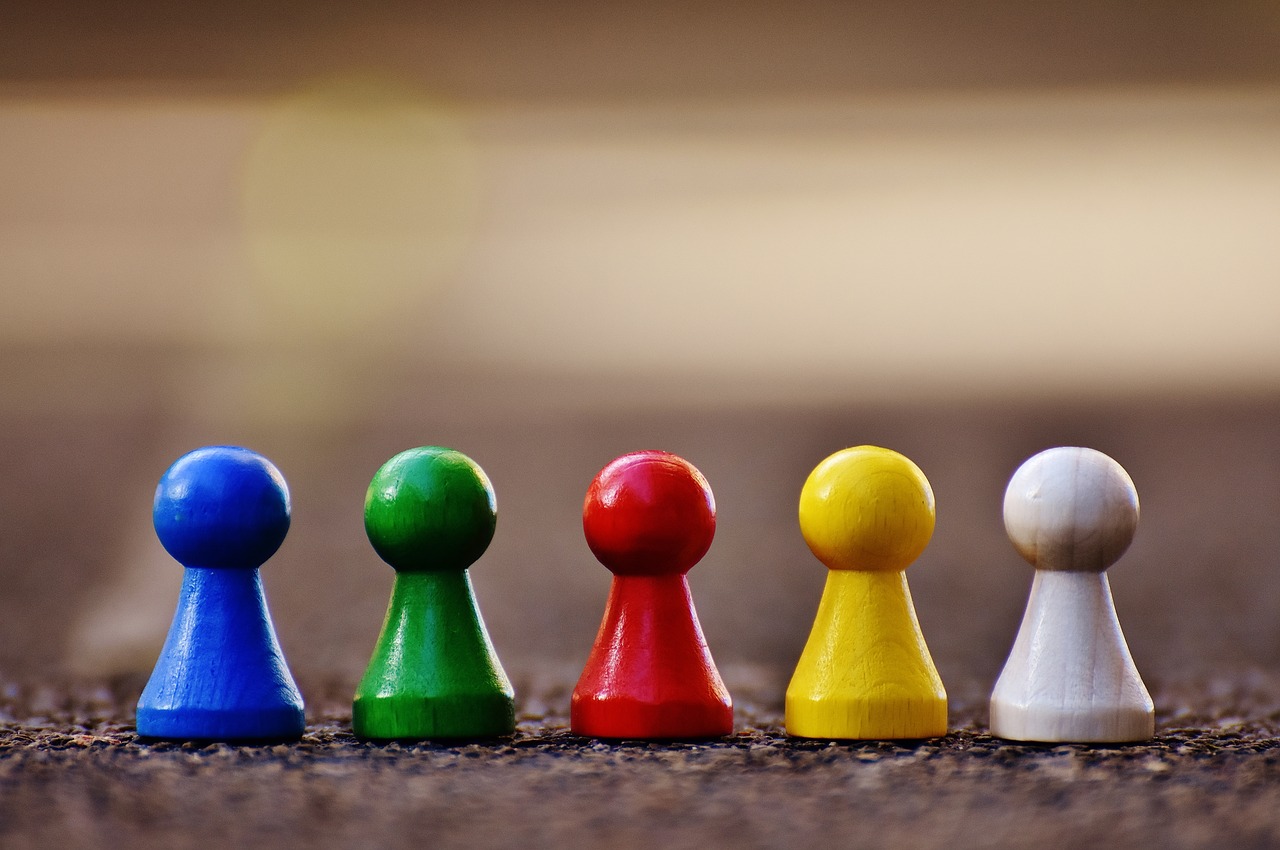 Image - play stone figures wood colorful