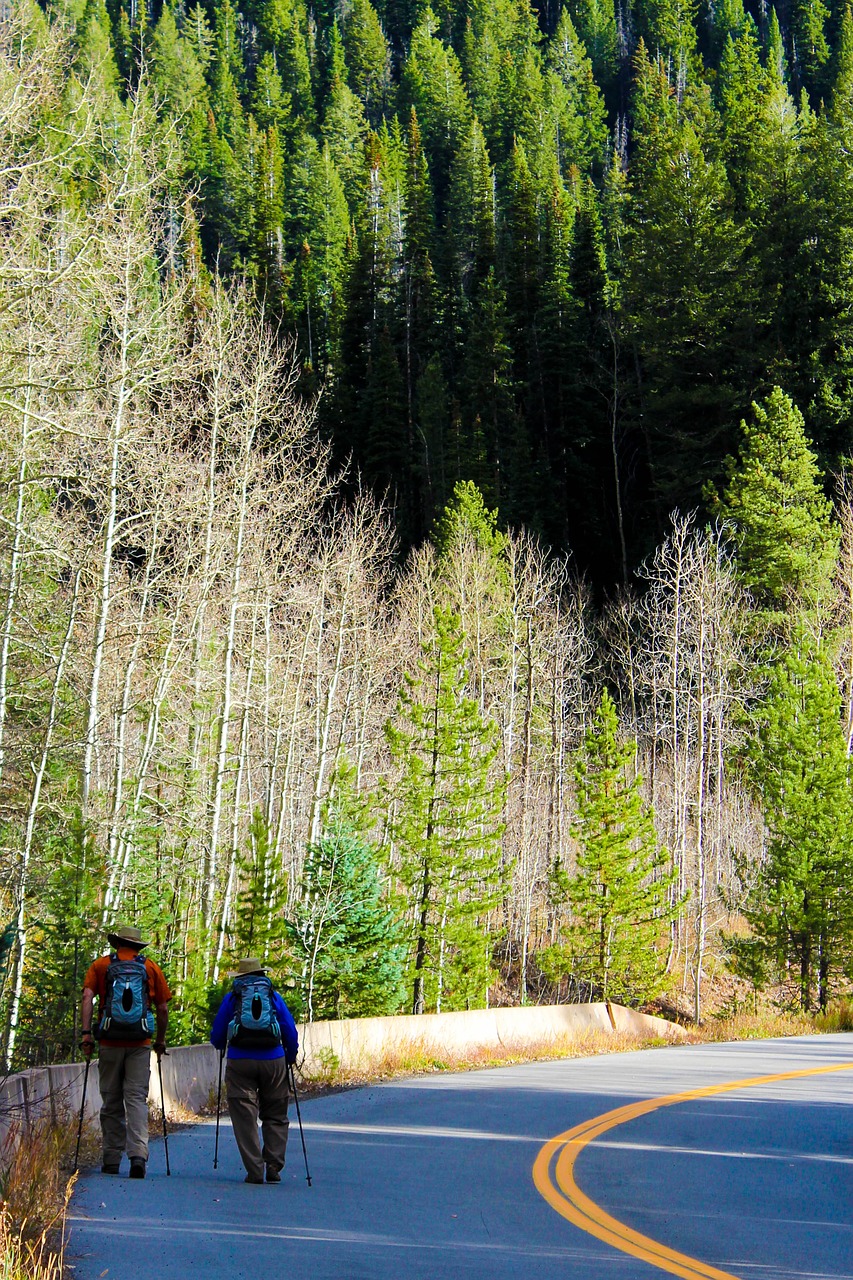 Image - old people mountains fall colorado