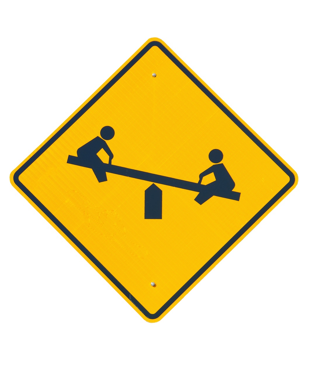 Image - children at play sign warning child