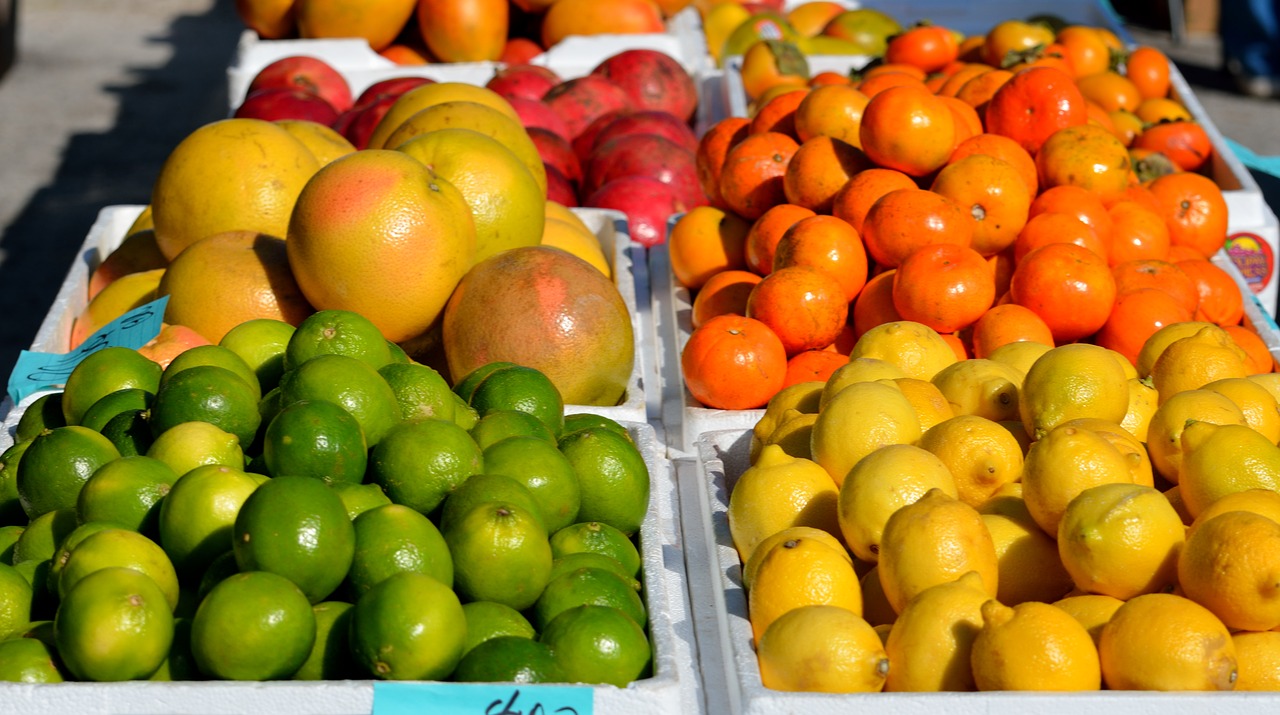 Image - fruit for sale oranges limes