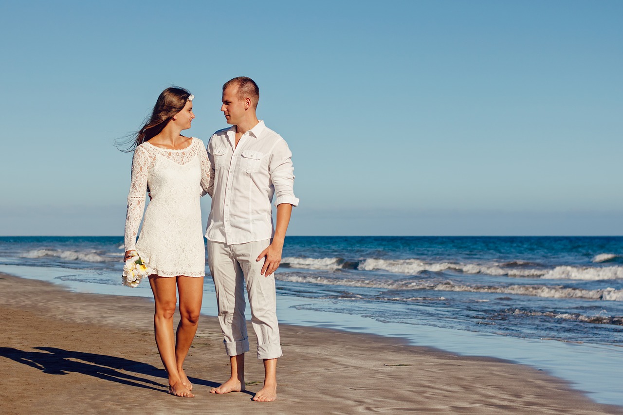 Image - wedding beach wedding love