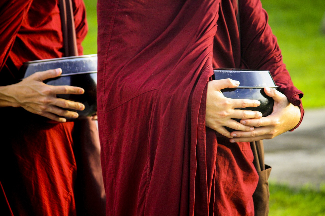 Image - theravada monks buddhist religious