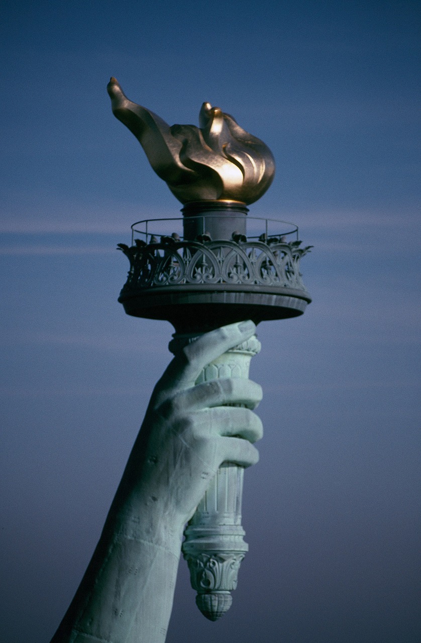 Image - statue of liberty flame torch
