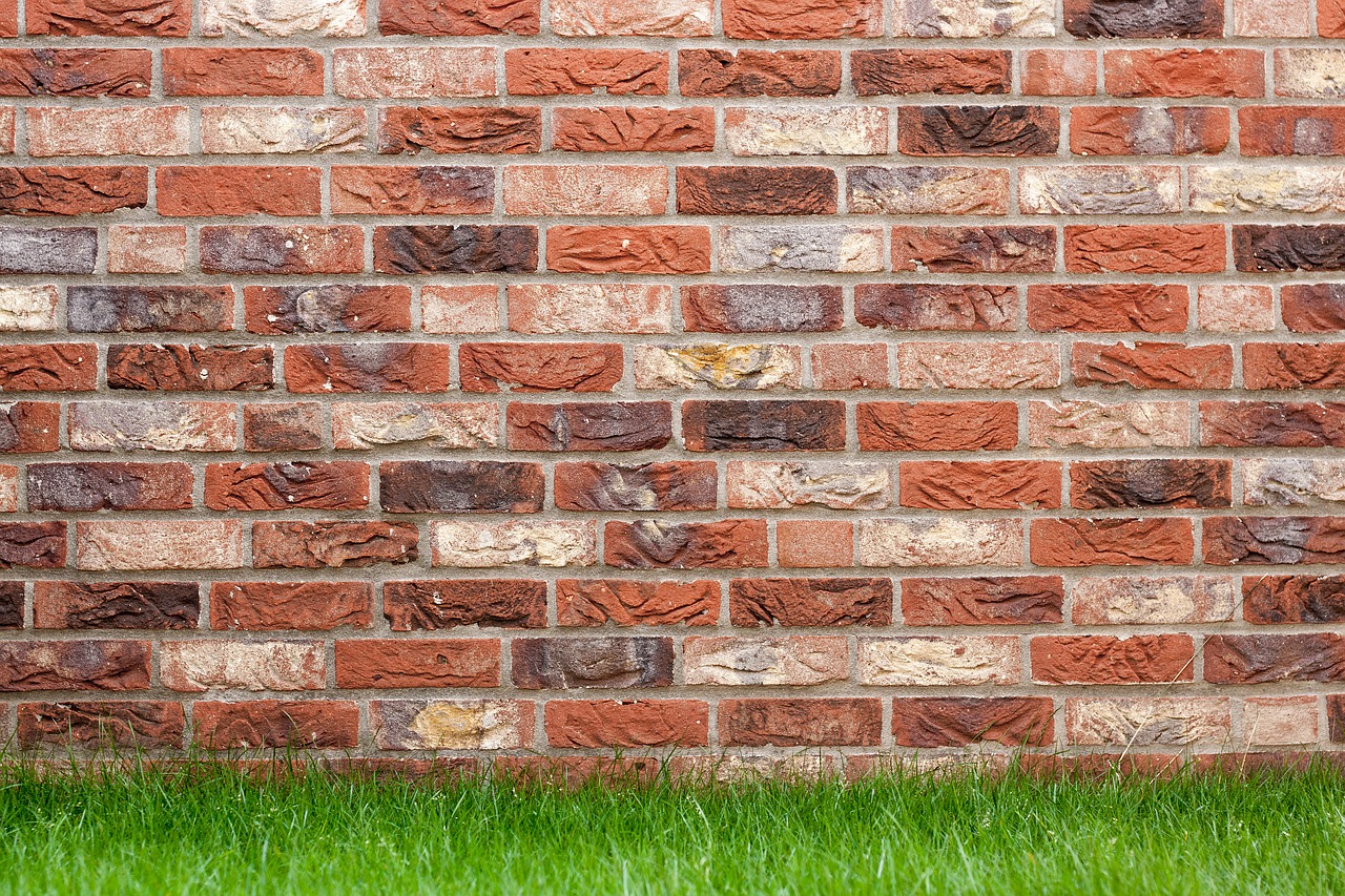 Image - brick wall clinker bricks