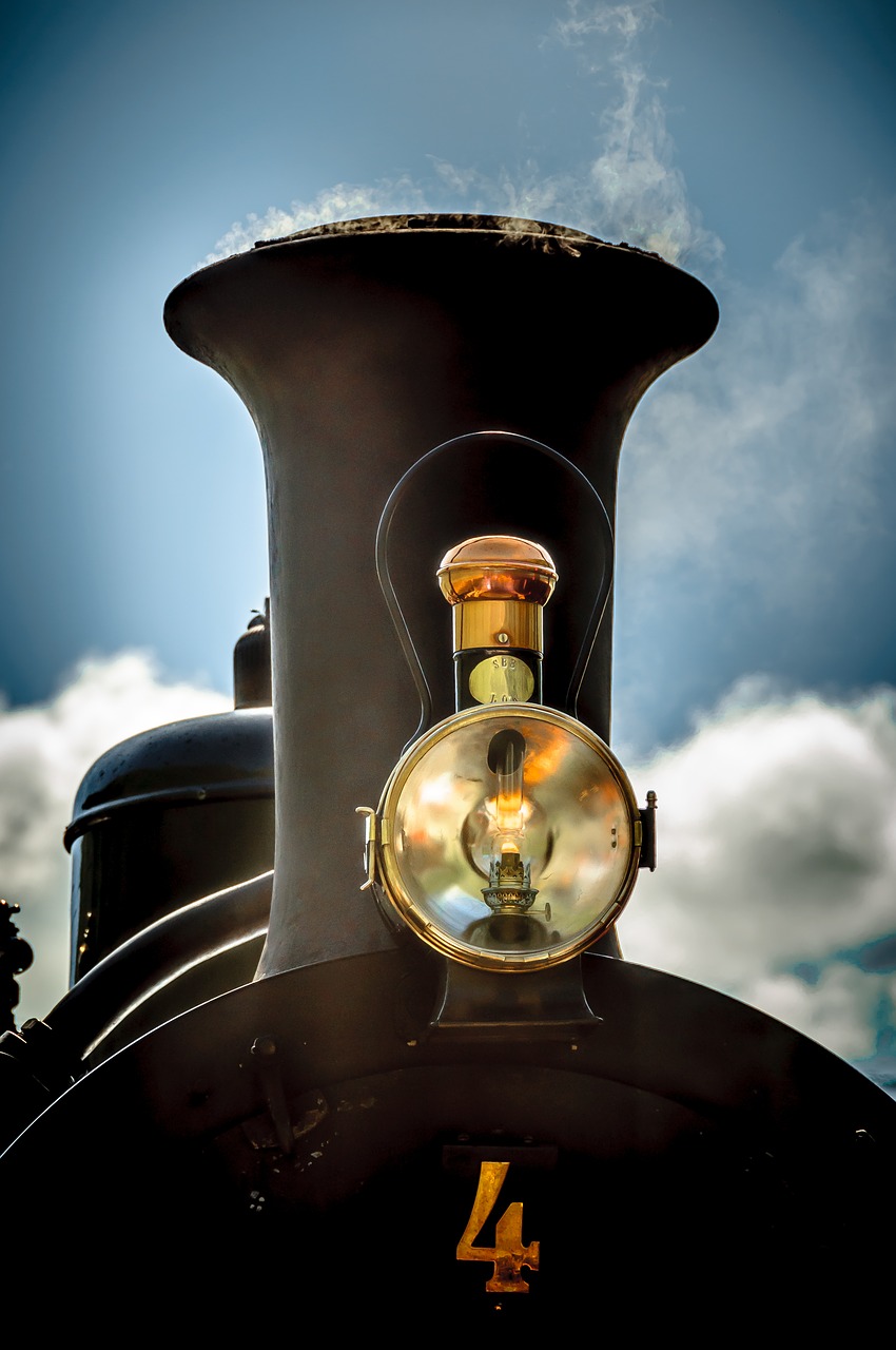 Image - locomotive dampflokomitive train