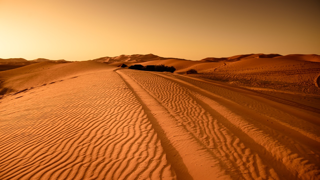 Image - desert morocco sand dune dry