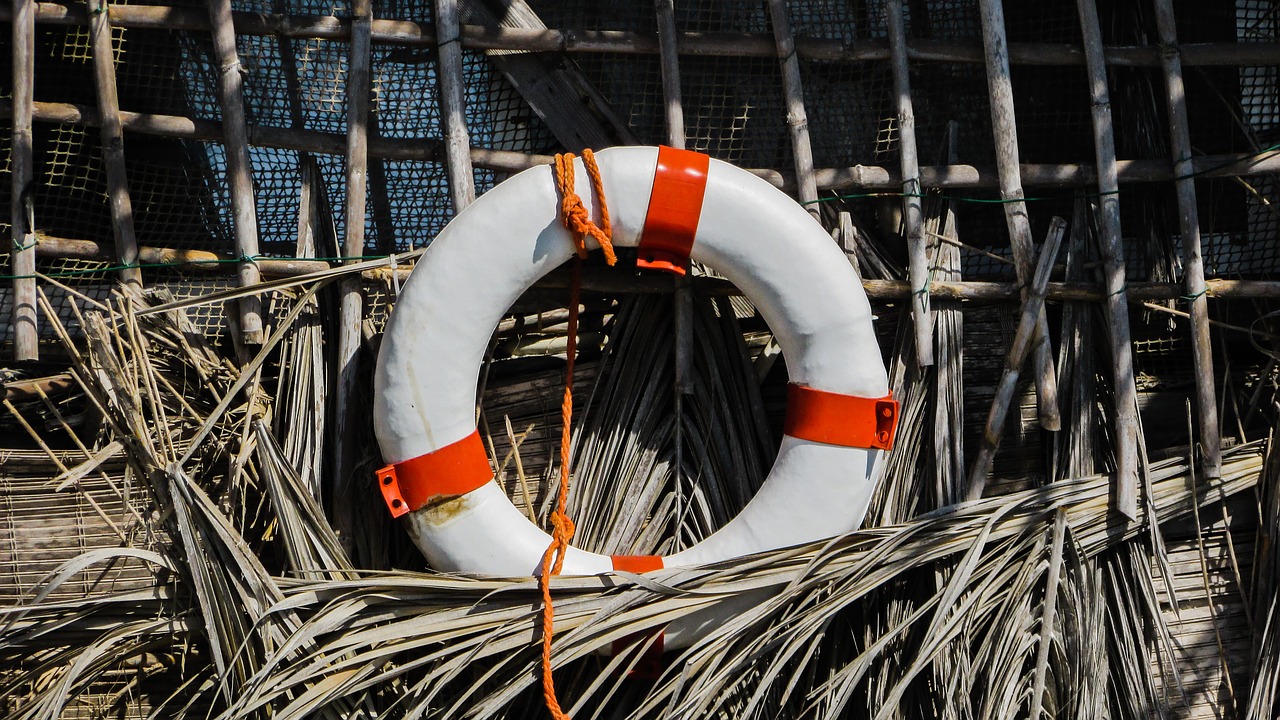 Image - life preserver hut reed hut safety