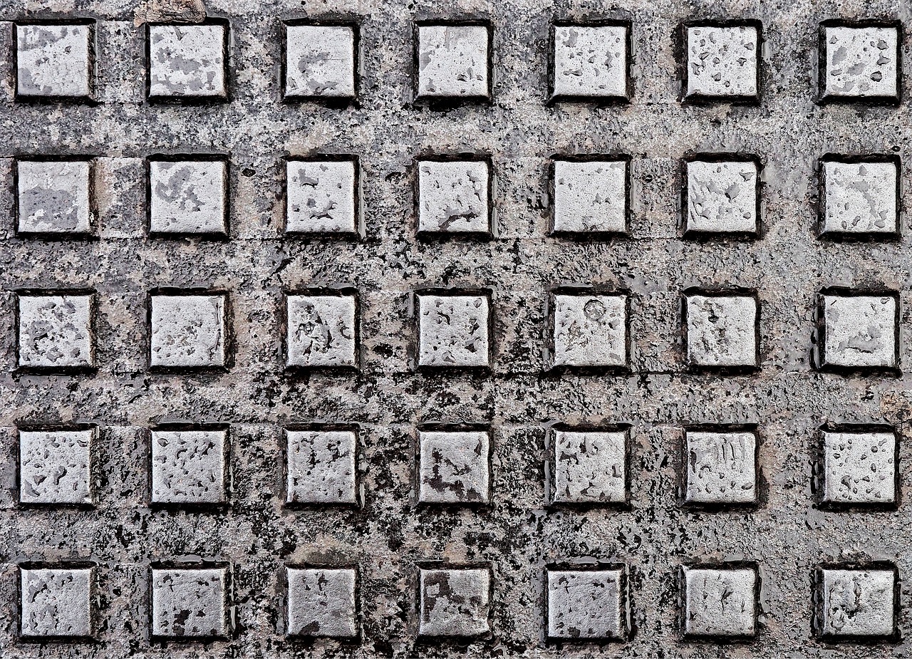 Image - metal grunge cover plate square