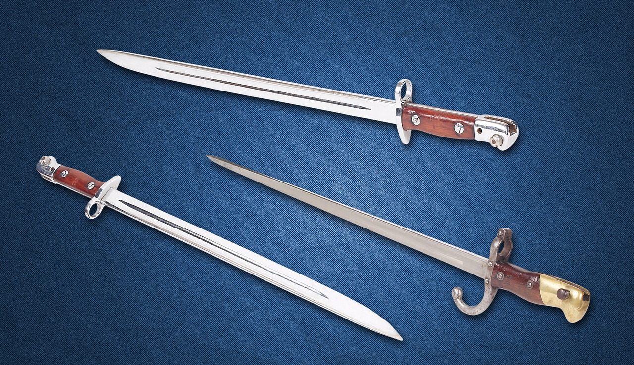 Image - bayonet blade steel arms handle