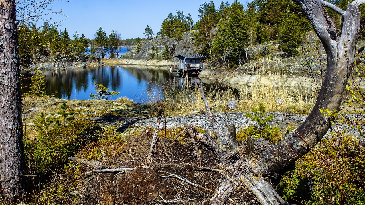 Image - nature ladoga skerries lake