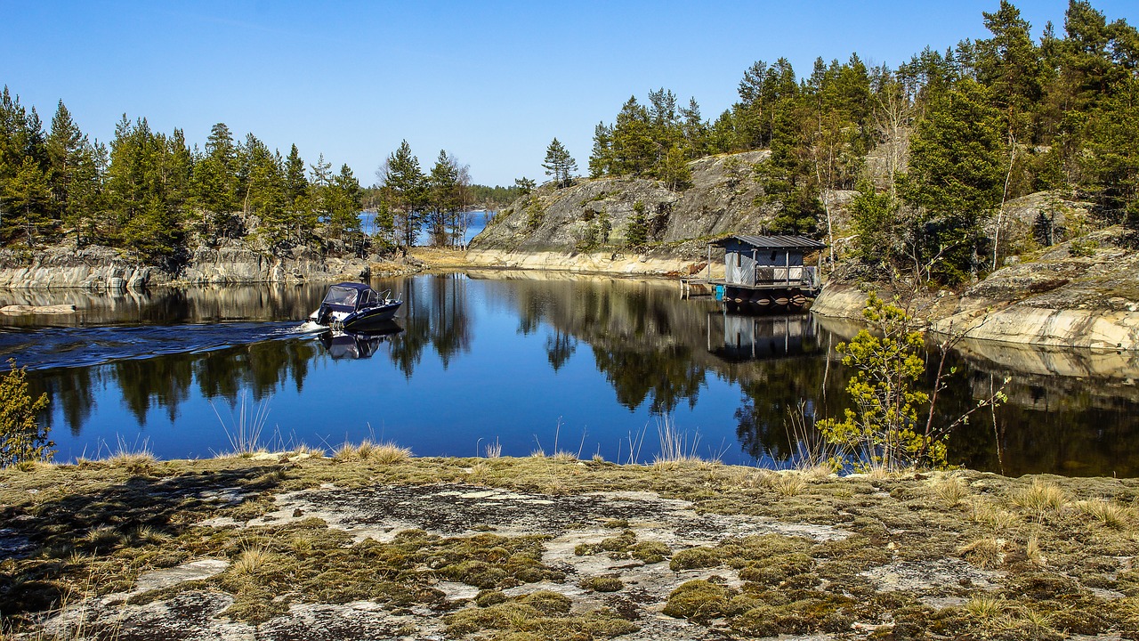 Image - nature ladoga skerries lake