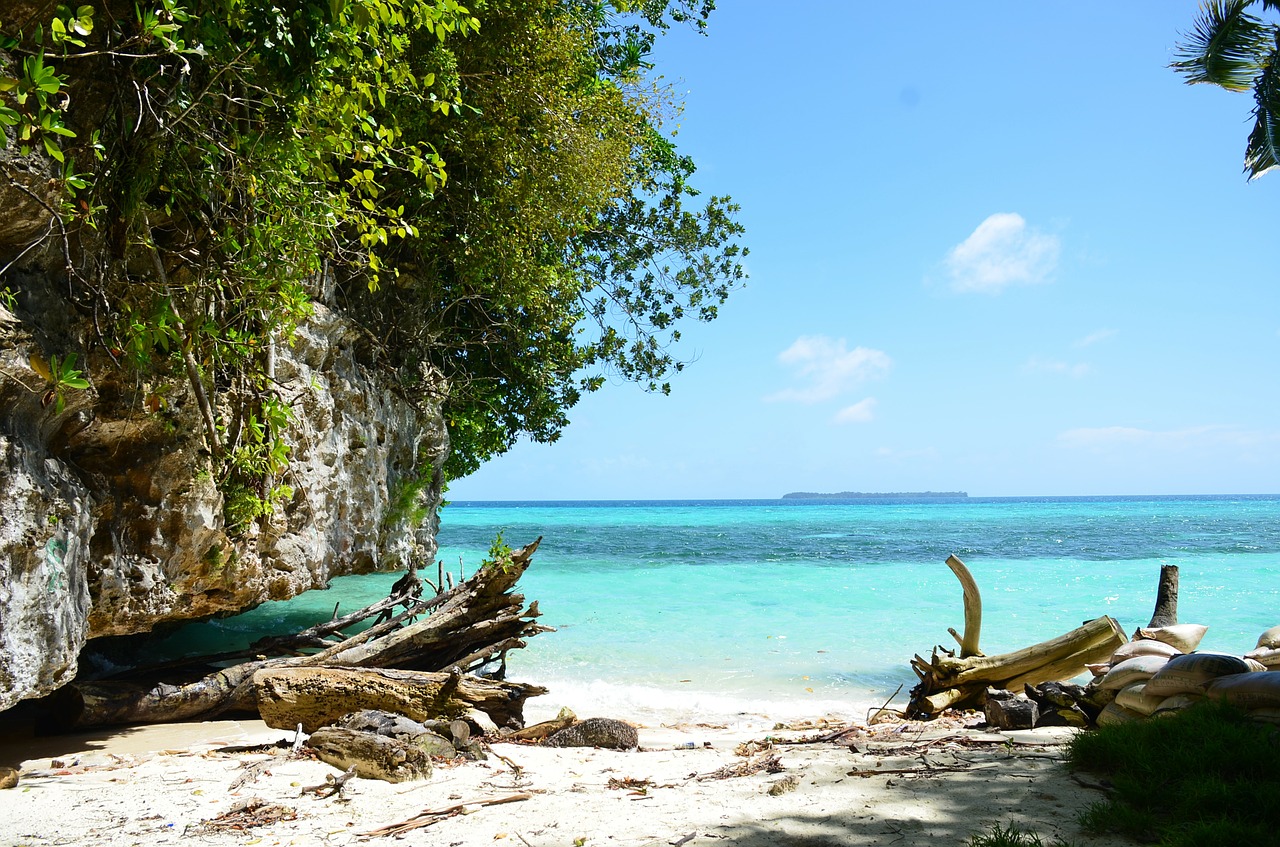 Image - palau beach bay lake pond sea