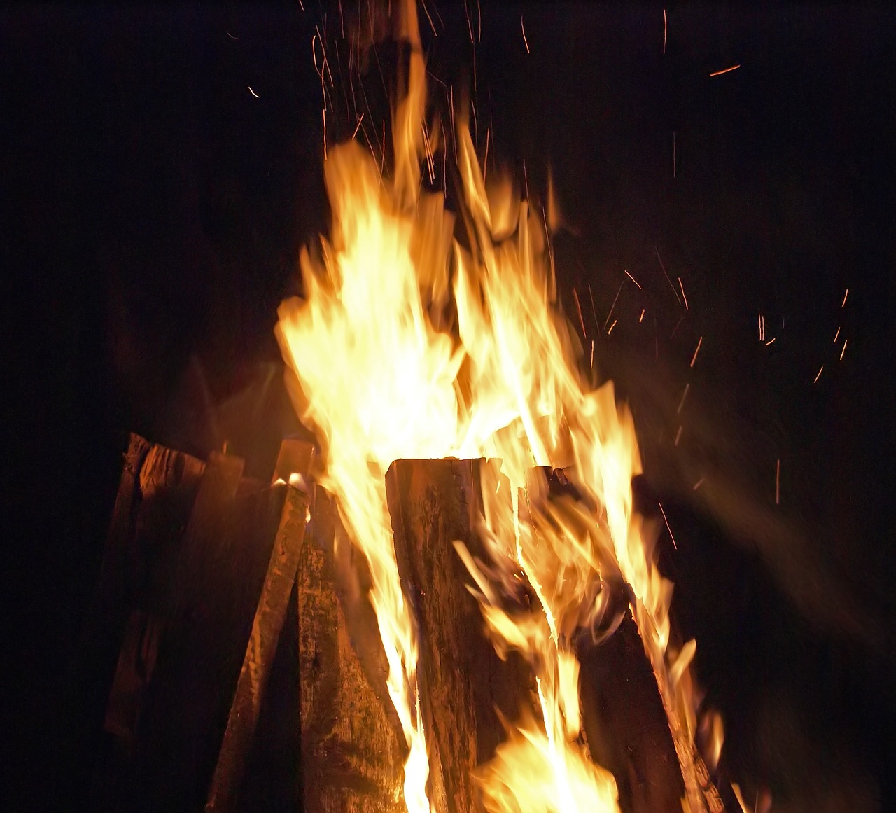 Image - fire an outbreak of flames glow