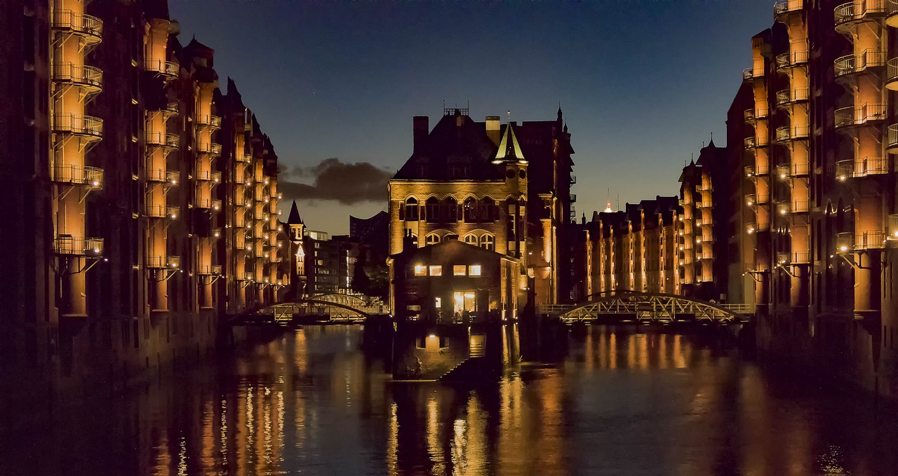 Image - germany hamburg speicherstadt