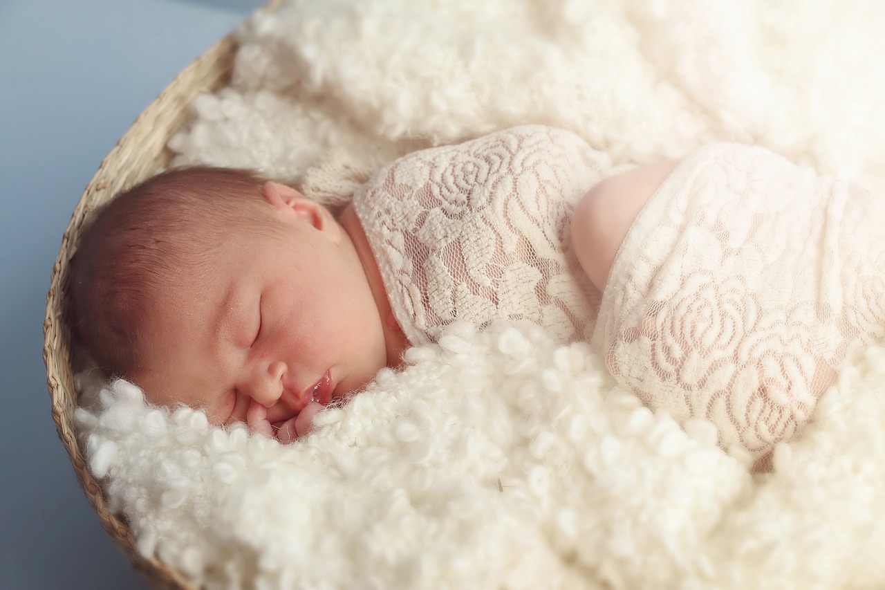 Image - sleeping newborn baby infant new