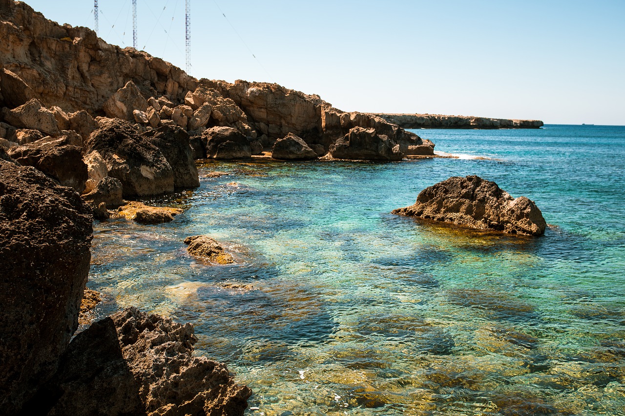 Image - sea beach cyprus travel island