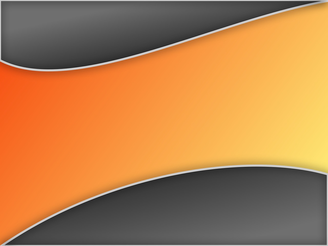 Image - orange curve grey background