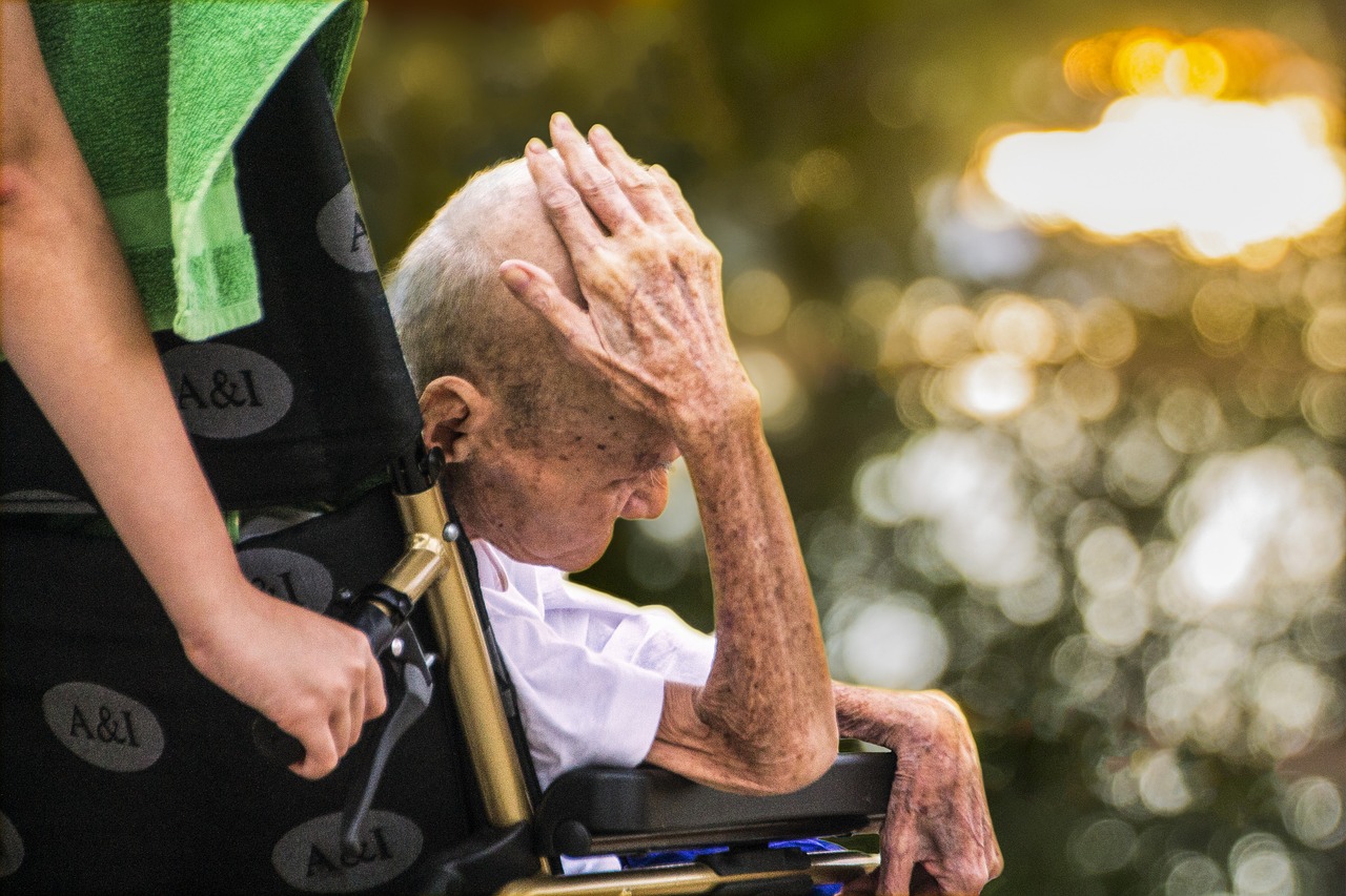 Image - hospice care elderly in wheel chair