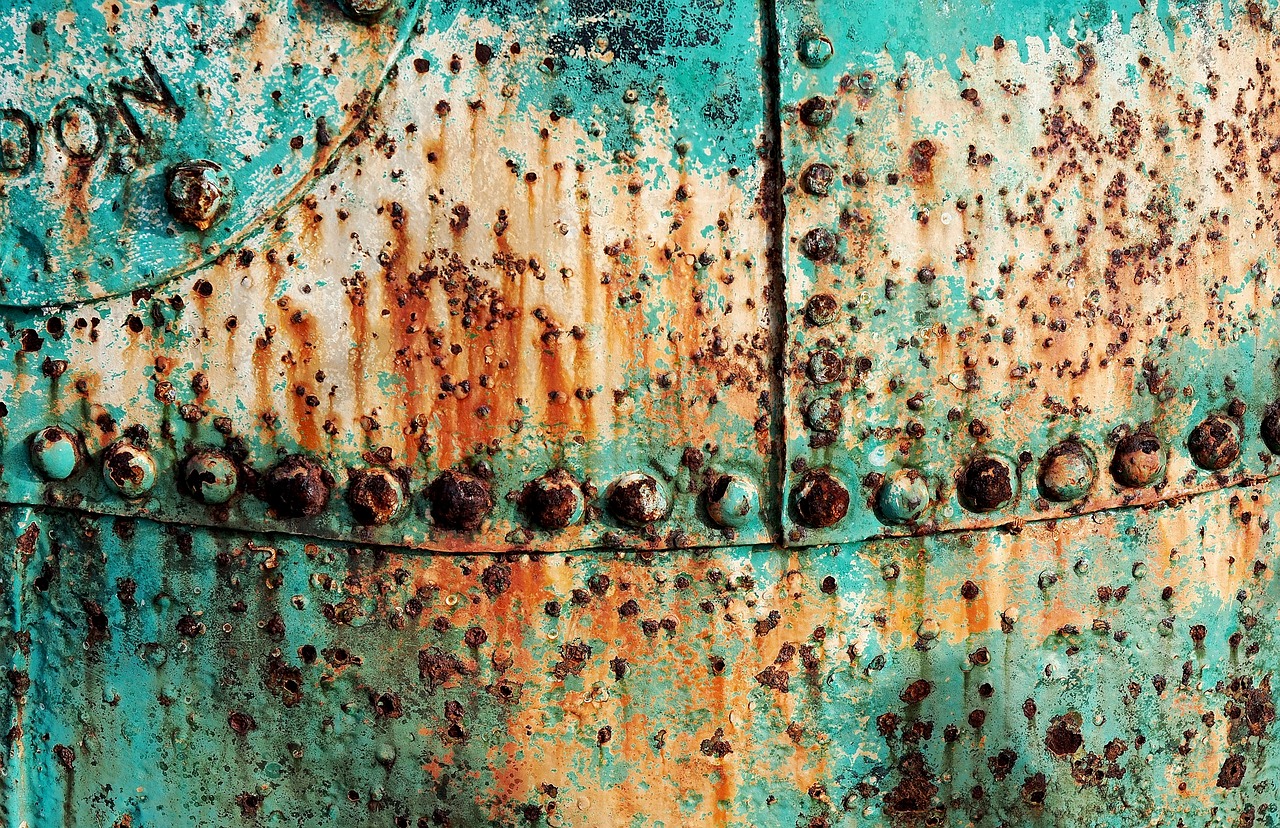 Image - buoy corroded rusty metal steel