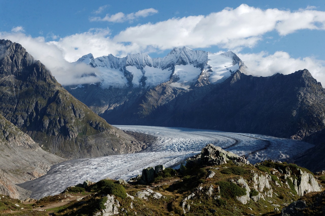 Image - aletsch glacier switzerland valais