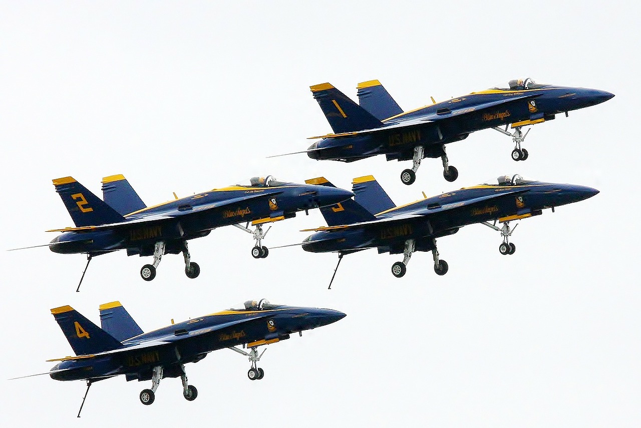 Image - airplane blue angles aircraft