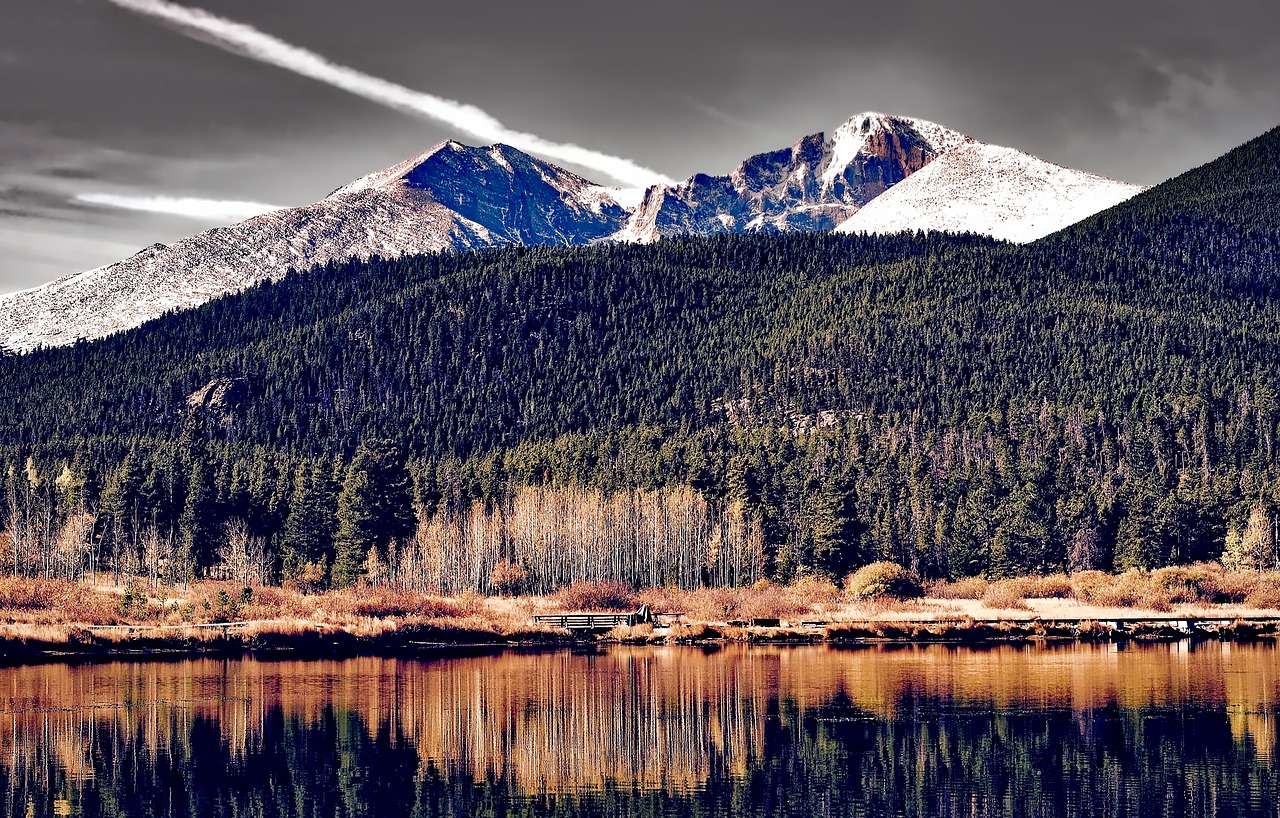 Image - colorado landscape mountains snow