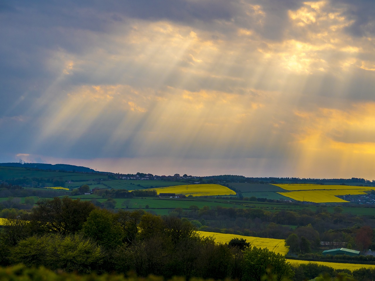 Image - clouds storm scenery yorkshire