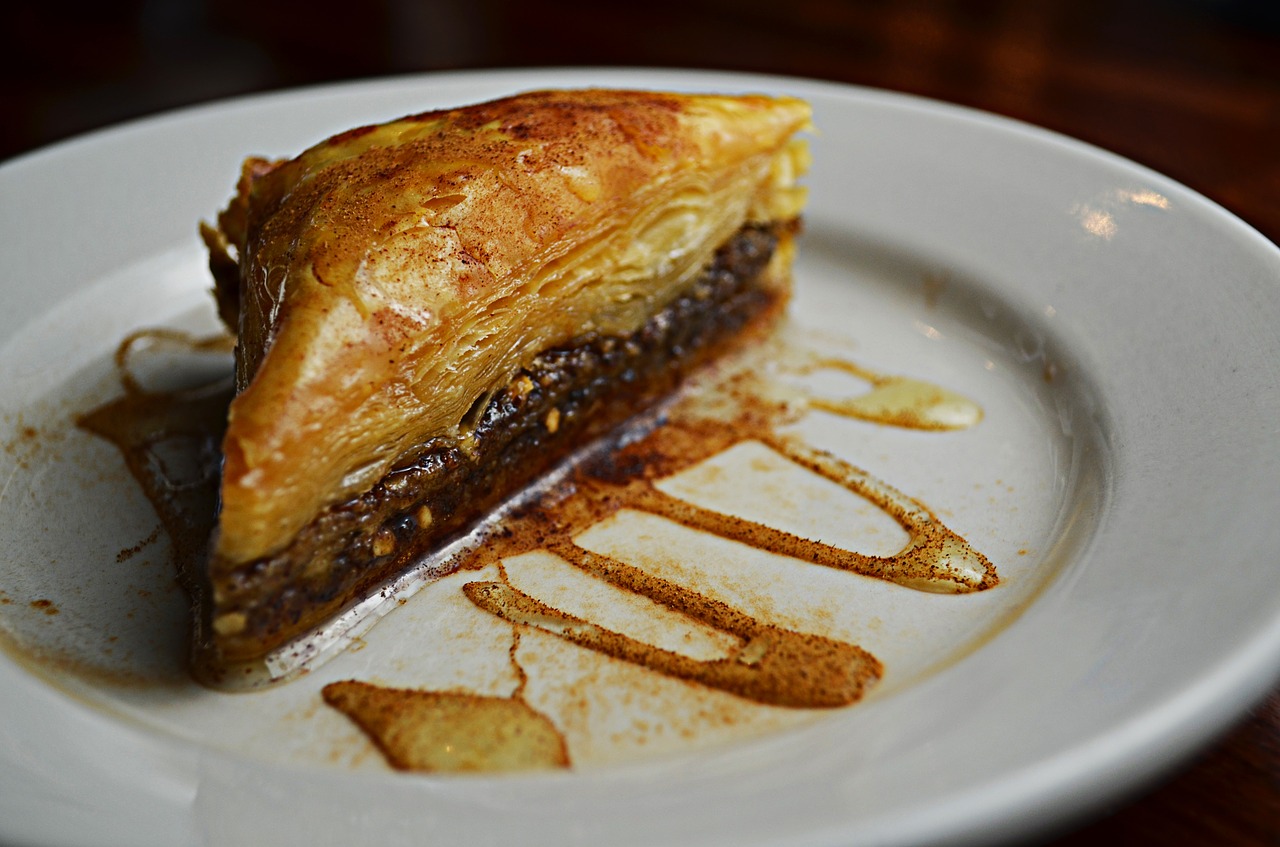 Image - baklava food desert restaurant