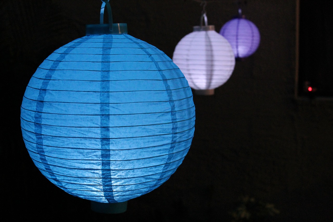 Image - round trim spherical light colors