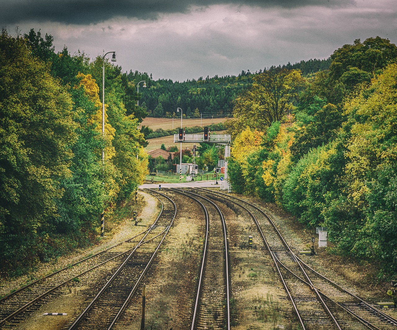 Image - railway track station hdr old