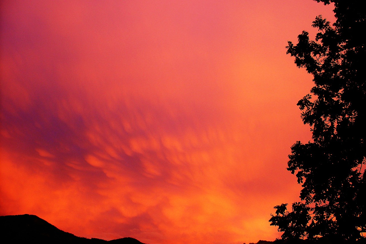 Image - sky forward clouds sunset