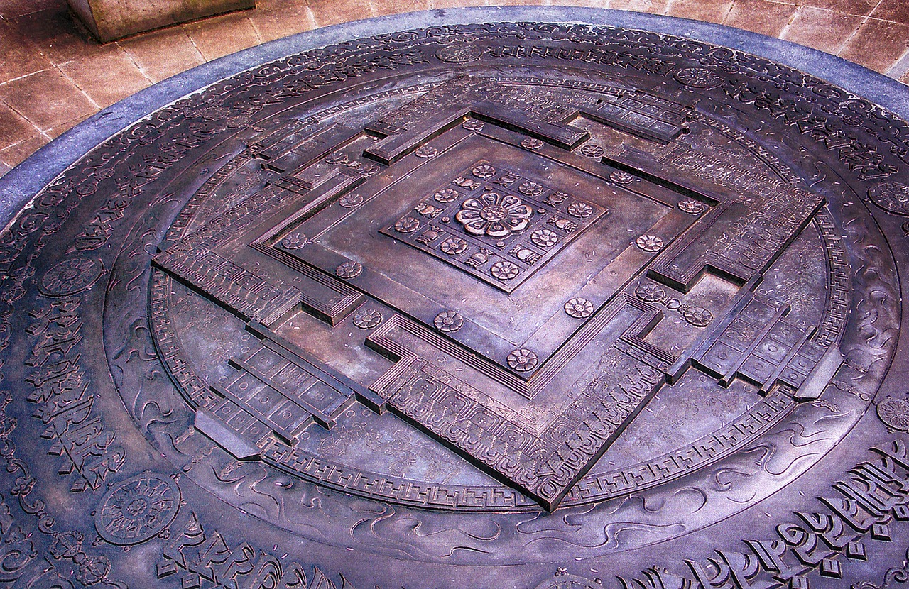 Image - buddhism mandala kalachakra