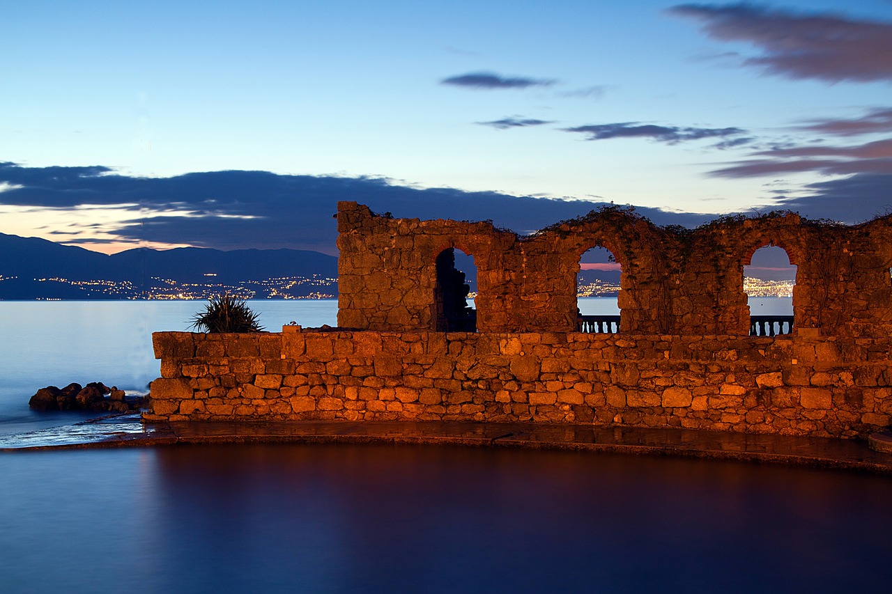 Image - croatia blue hour island of krk