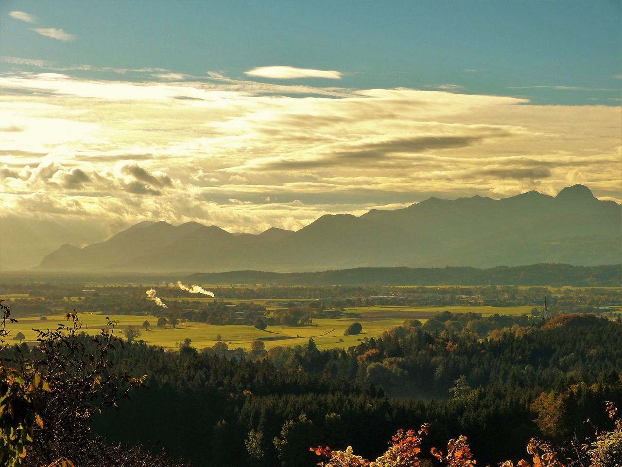 Image - alpine mountains foothills of the