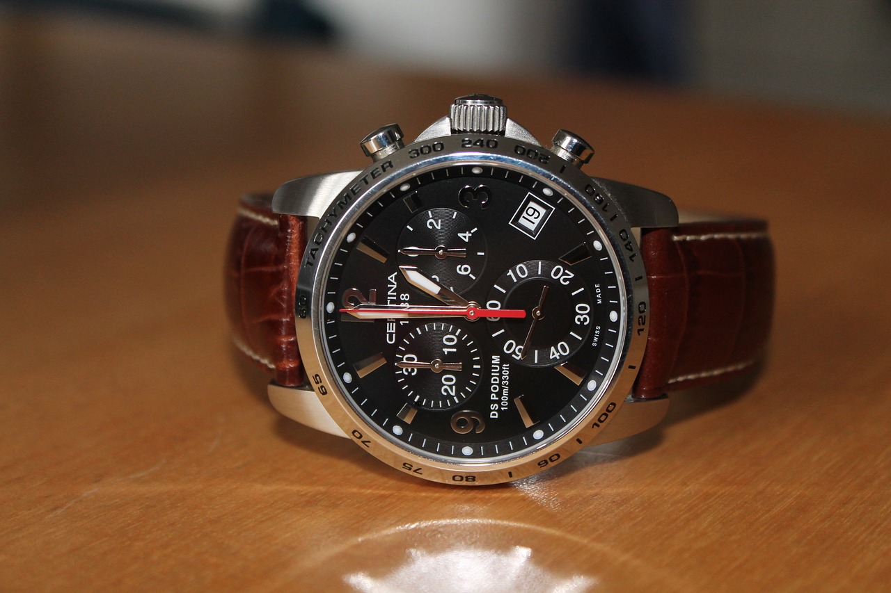 Image - wristwatch chronograph quartz steel