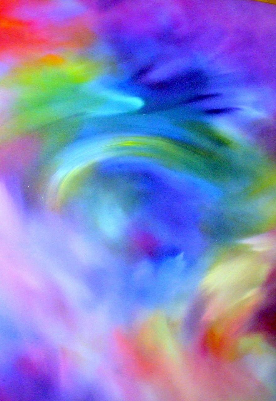 Image - rainbow blend graphic background