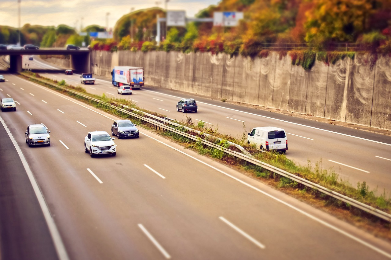 Image - highway auto traffic road drive
