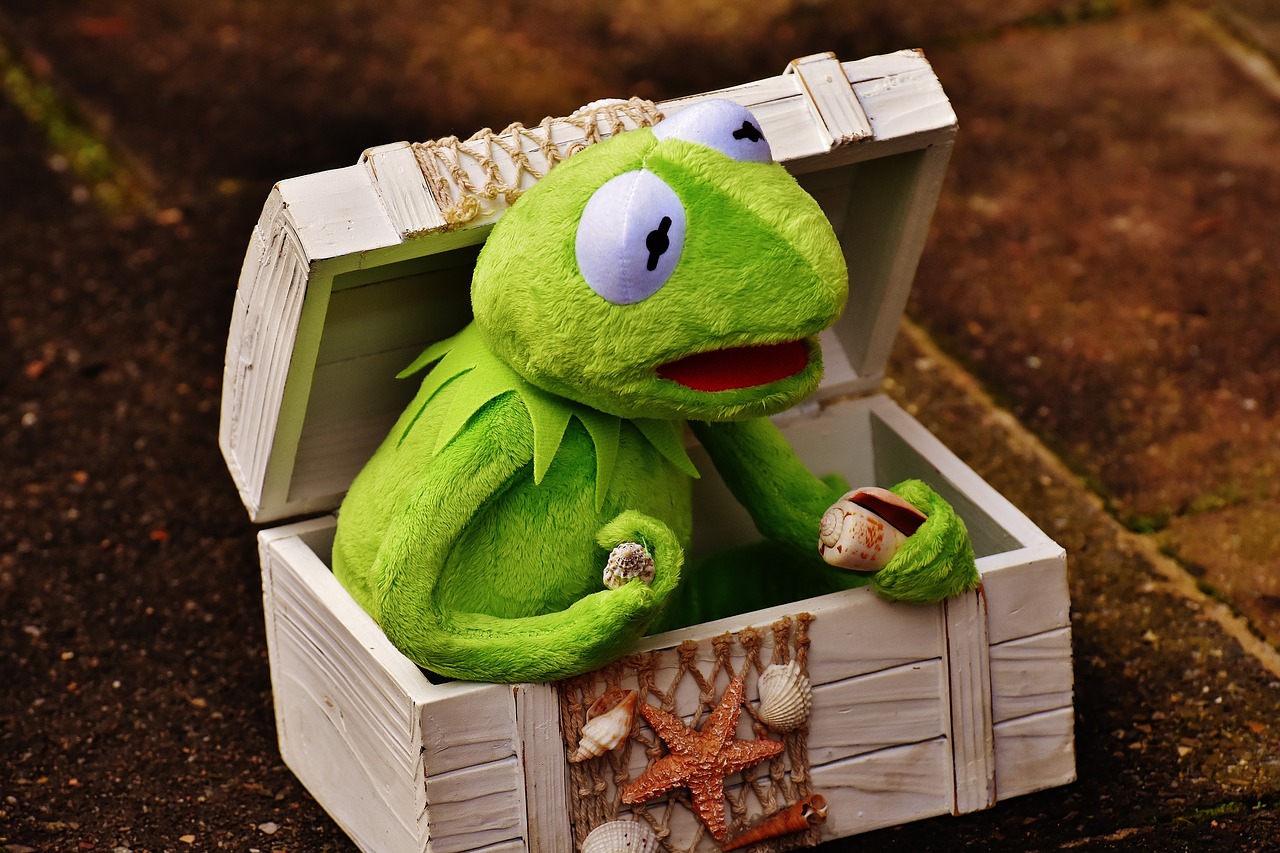 Image - kermit frog chest mussels