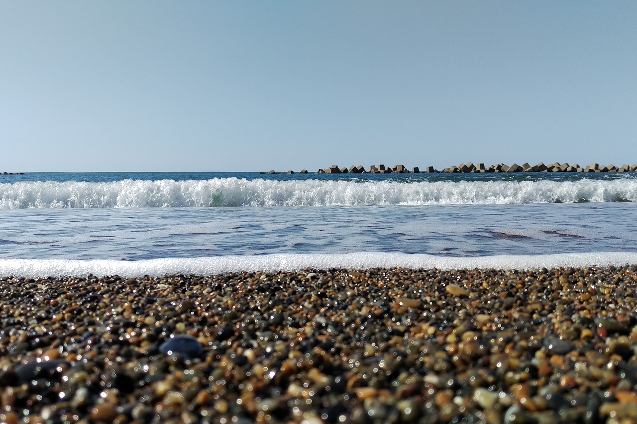 Image - wave beach foam sea japan sea