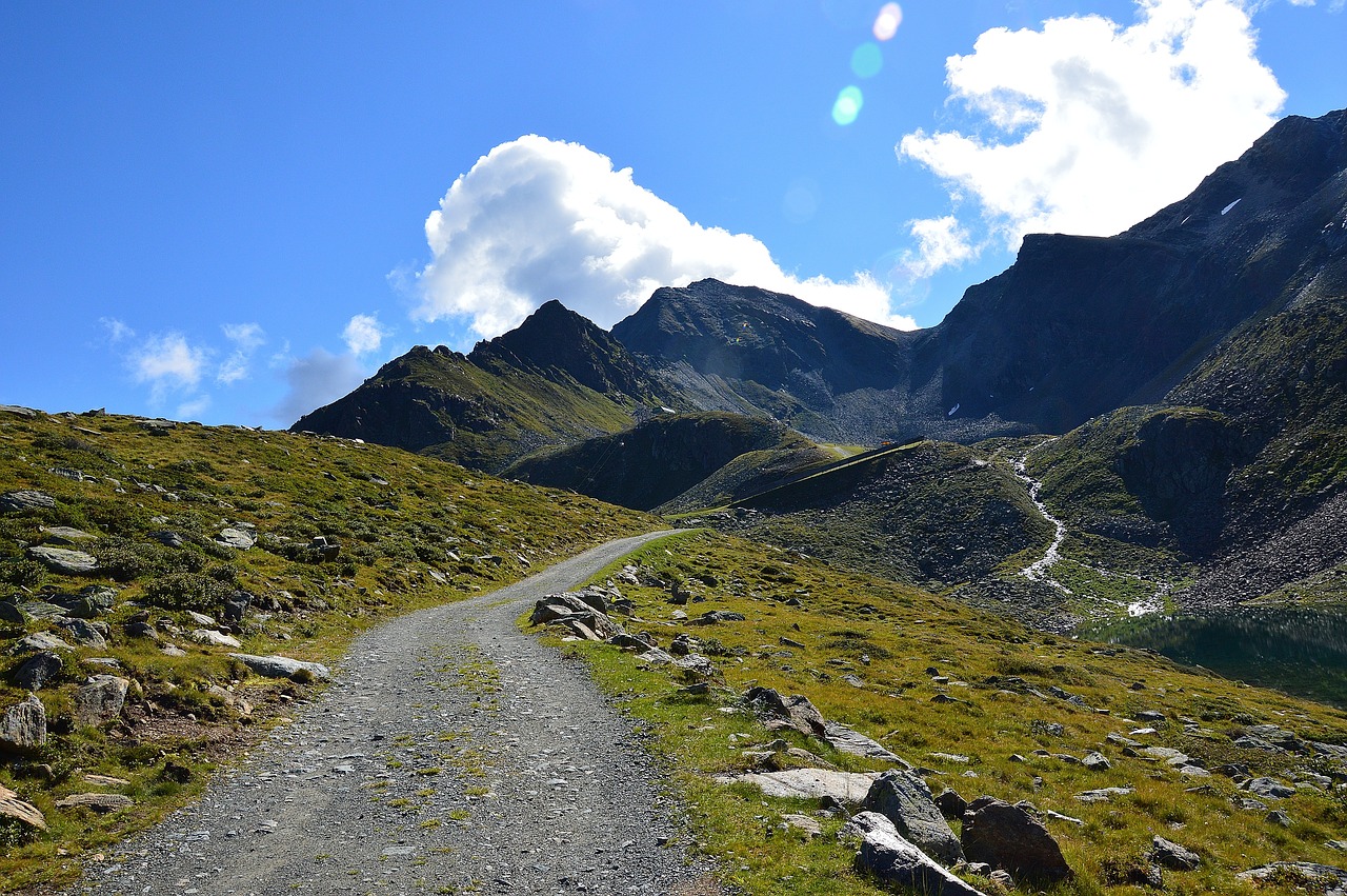 Image - kühtai mountains summer tyrol