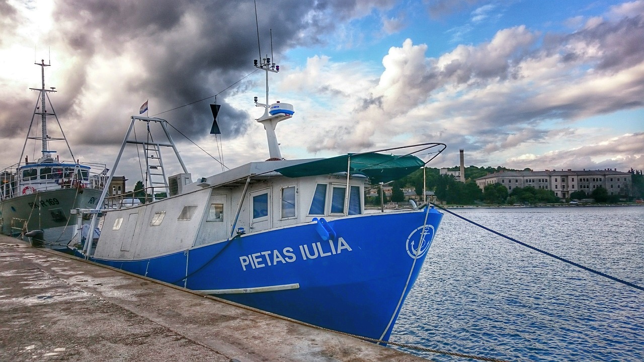 Image - adriatic sea harbour port boat