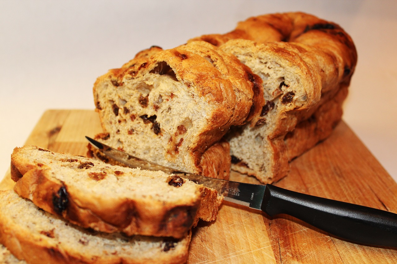 Image - bread raisin food sandwich sliced