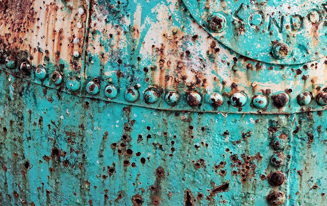 Image - buoy corroded rusty metal steel