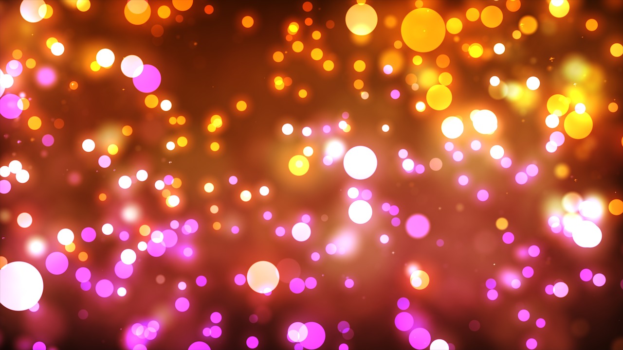 Image - glow shiny colors bokeh abstract